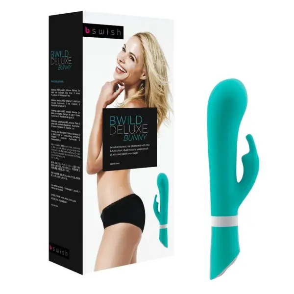 B SWISH - Vibrador Rabbit Bwild Deluxe Jade para Placer Inigualable