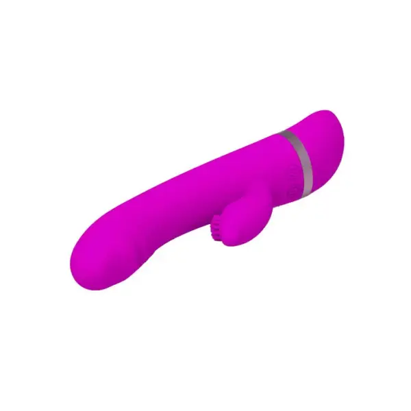 Pretty Love - Vibrador rabbit con licking morado - Imagen 4