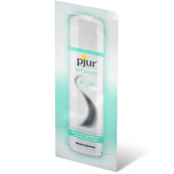 PJUR - Woman Nude Lubricante Base Agua 2 ML: Ideal para Pieles Sensibles