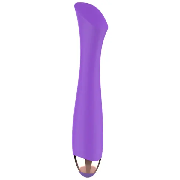 Womanvibe - Vibrador recargable de silicona Mandy para el punto G - Imagen 4