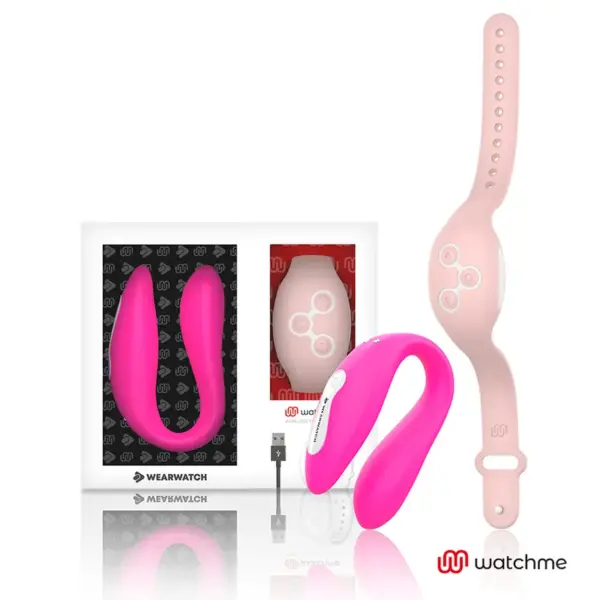 WEARWATCH - Vibrador Dual Technology WATCHME Fucsia/Rosa - Imagen 2