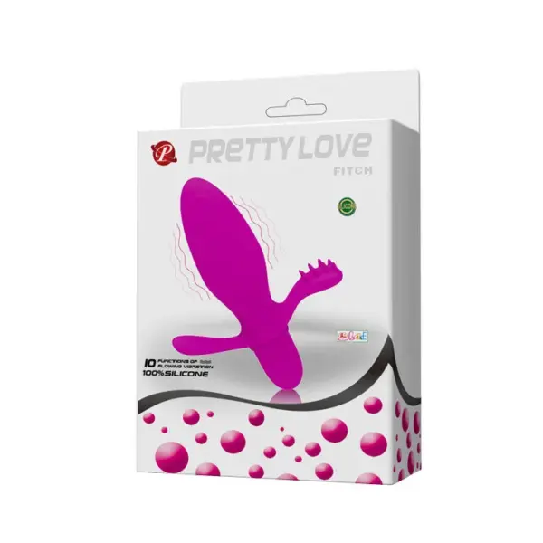 Pretty Love - Vibrador Flirtation Fitch con Estimulador Clitoriano - Imagen 10