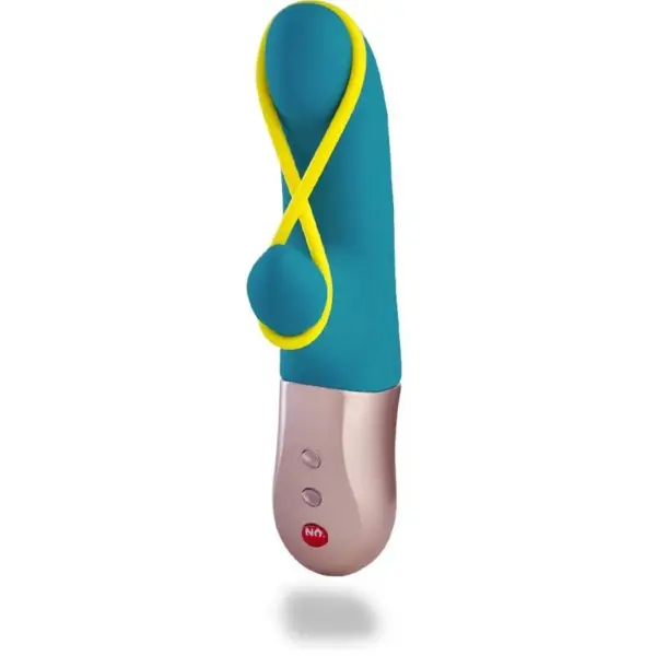 Fun Factory - MiniVibrador Amorino Gasolina/Amarillo Fluo - Imagen 5