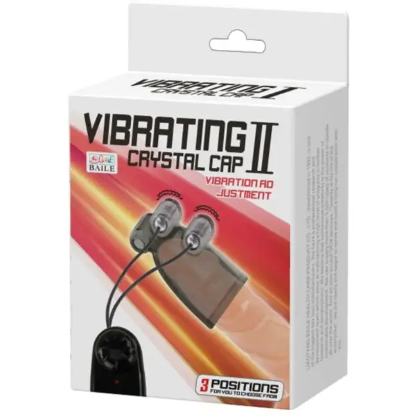 BAILE - Funda Vibradora Vibrating Crystal Cap II - Imagen 7