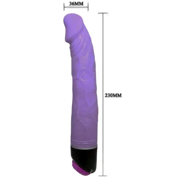 Adour Club - Vibrador Realístico Lila de 23 cm - Imagen 3