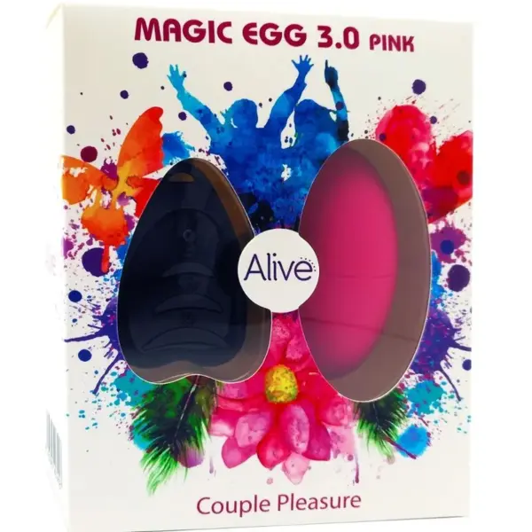 ALIVE - Huevo vibrador control remoto rosa - Imagen 2