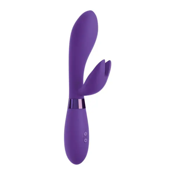 OMG - Vibrador Rabbit de Silicona Lila con 10 Modos de Vibración - Imagen 3