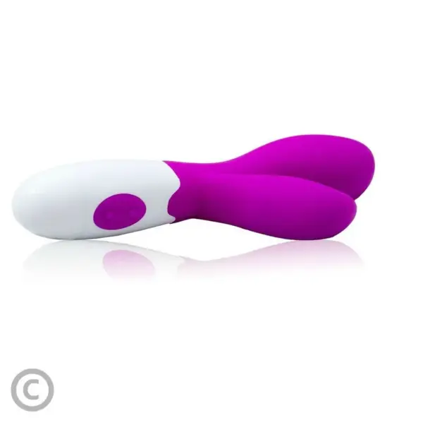 Pretty Love - Vibrador Estimulador Newman Lila y Blanco - Imagen 2