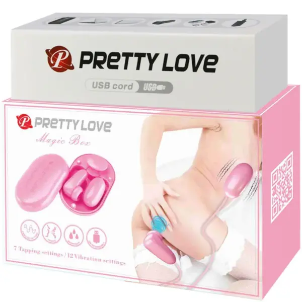 Pretty Love - Magic Box Bala Vibradora y Estimulador Rosa - Imagen 8