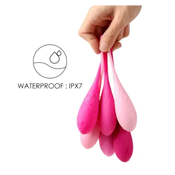 Leslie - Entrenador vaginal Kegel Fit para el suelo pélvico con 6 pesos - Imagen 10