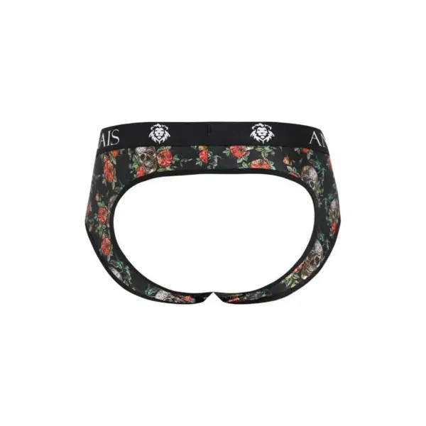 ANAIS MEN - Power Jock Bikini S con Estampado de Rosas y Calaveras - Imagen 4