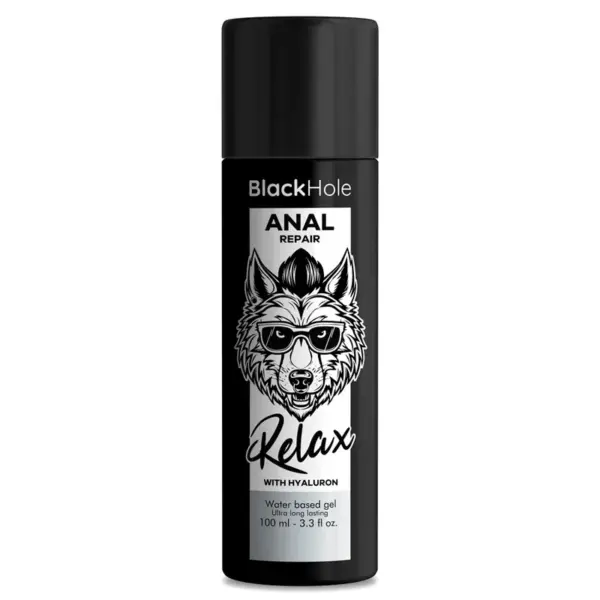 BLACK HOLE - Lubricante Anal Relajante con Ácido Hialurónico 100 ML