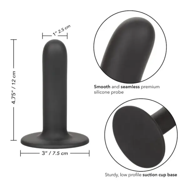 CALEXOTICS - Boundless Dildo Liso 12 cm Compatible con Arnés - Imagen 5