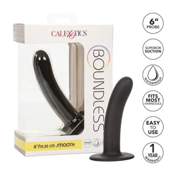 CALEXOTICS - Boundless Dildo Liso de 15.25 cm Compatible con Arnés - Imagen 2