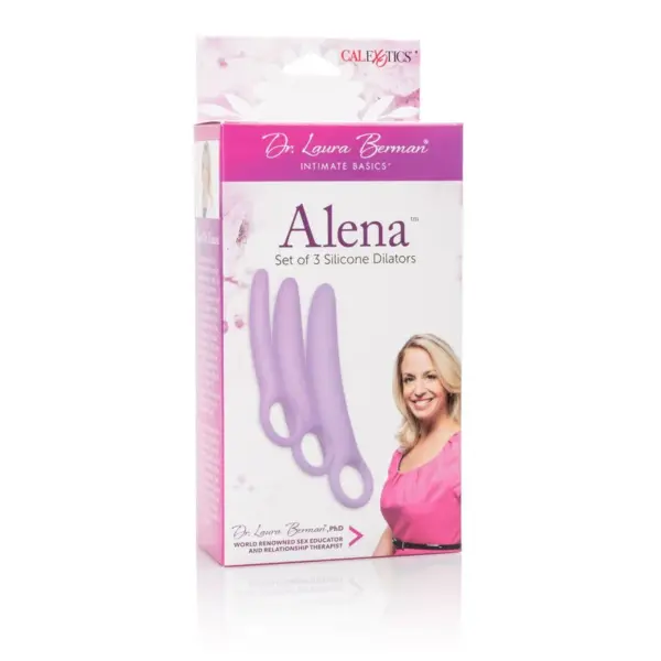 CALEXOTICS - Dr. Laura Berman Alena Set de 3 Dilatadores Vaginales de Silicona - Imagen 2