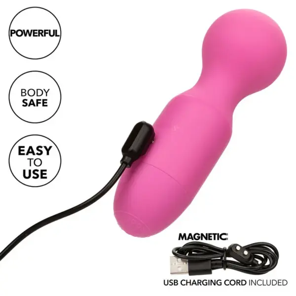 CALEXOTICS - First Time Masajeador Recargable 10 Vibraciones Rosa - Imagen 7