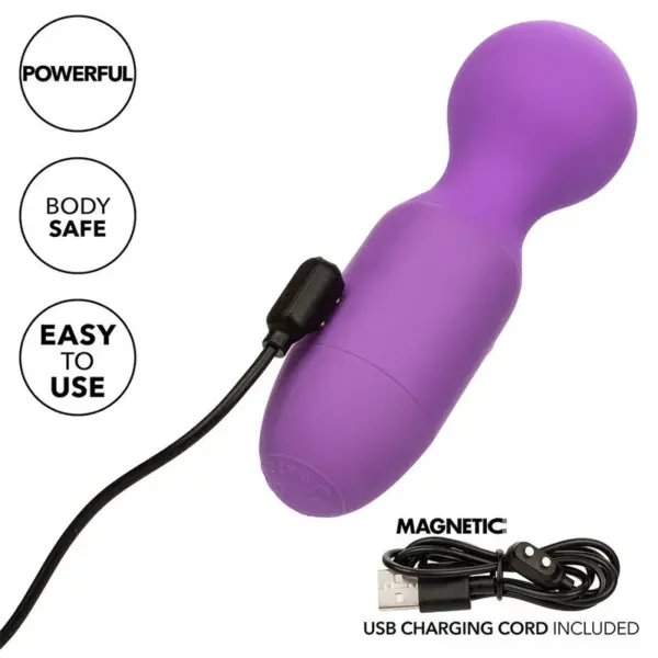 CALEXOTICS - First Time Masajeador Recargable 10 Vibraciones Violeta - Imagen 7