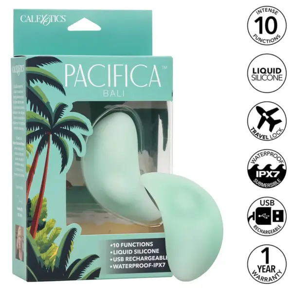 CALEXOTICS - Pacifica Bali Estimulador 10 Funciones Aqua