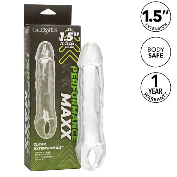 CalExotics - Performance Maxx Extensión Clara 6.5 Transparente