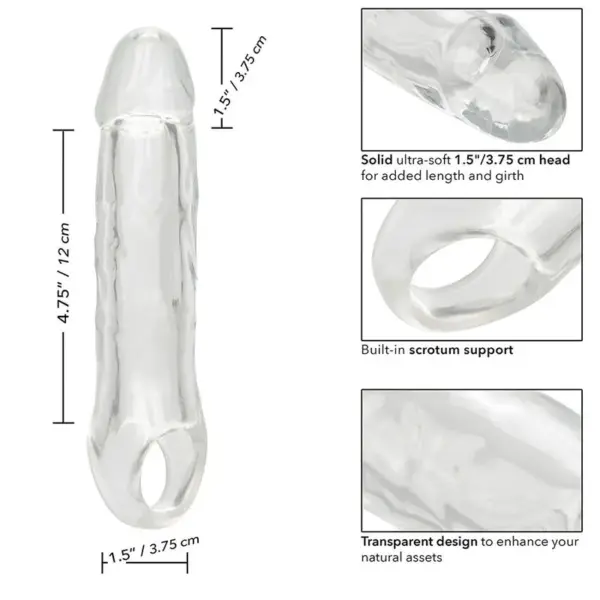 CalExotics - Performance Maxx Extensión Clara 6.5 Transparente - Imagen 8