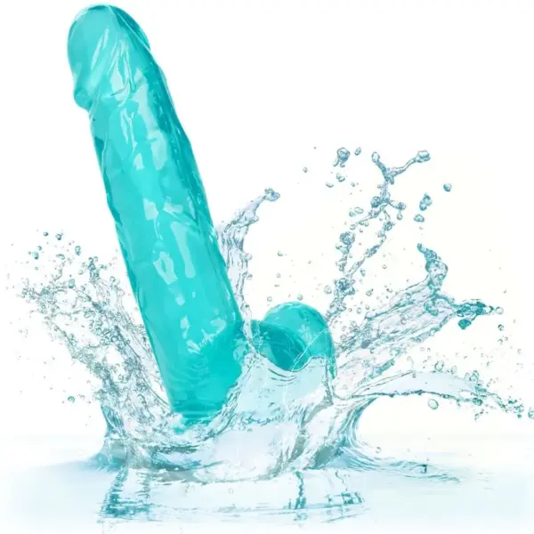 CALEXOTICS - Dildo azul Size Queen de 15.3 cm para un placer sin límites - Imagen 5