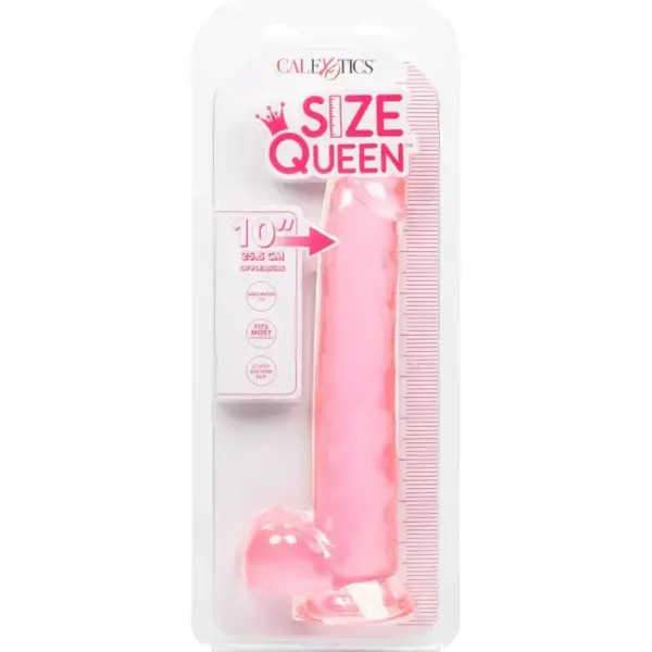 CALEXOTICS - Size Queen Dildo Rosa 25.5 cm para Placer Infinito - Imagen 7