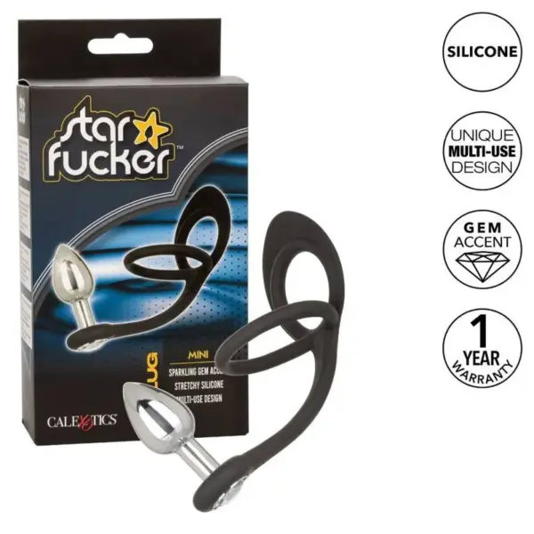 CalExotics - Star Fucker Mini Plug: Placer Personalizado para Adultos - Imagen 2