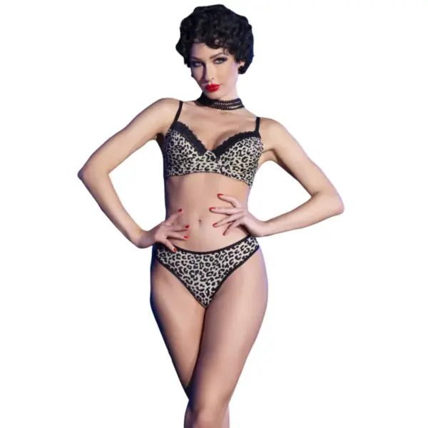 CHILIROSE - CR 4727 Bikini 2 Piezas Leopardo L