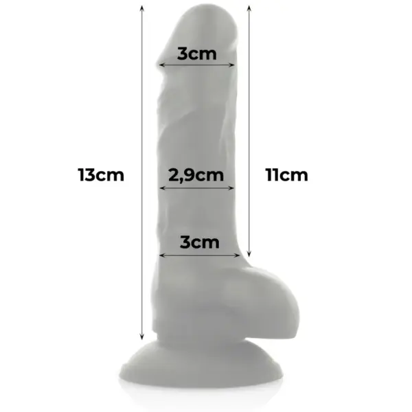 COCK MILLER - Arnés + Dildo Silicona Density Cocksil Articulable Negro 13 cm - Imagen 10