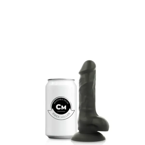 COCK MILLER - Arnés + Dildo Silicona Density Cocksil Articulable Negro 13 cm - Imagen 8