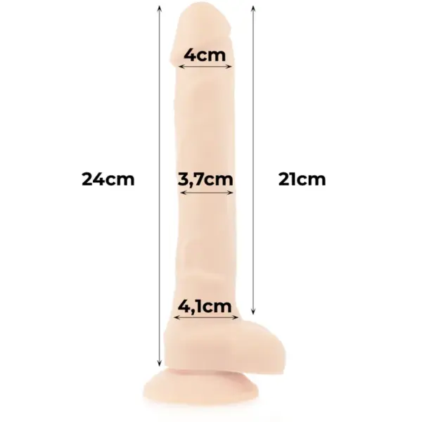 COCK MILLER - Arnés articulable y dildo de silicona density de 24 cm - Imagen 10