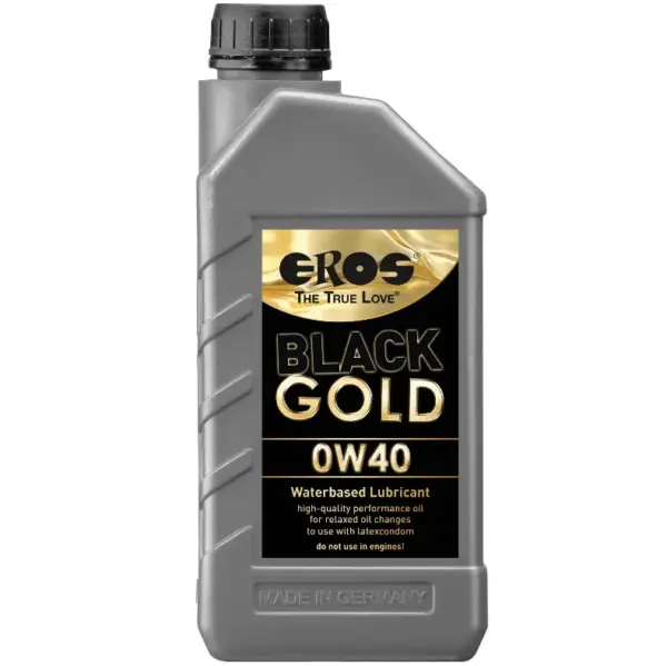 EROS - BLACK GOLD 0W40 Lubricante Base Agua 1000 ML