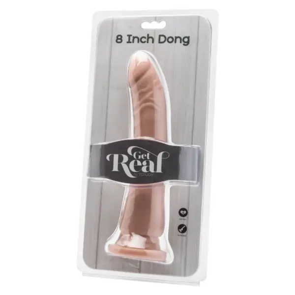 Get Real - Dong 20,5 cm Natural Realista para Placer Íntimo - Imagen 2