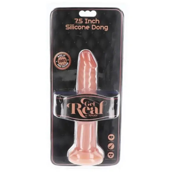 GET REAL - DONG SILICONA 19 CM NATURAL - Imagen 3