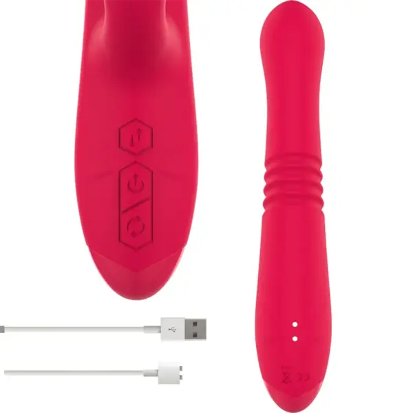 INTENSE - Vibrador multifunción recargable con lengua roja - Imagen 5