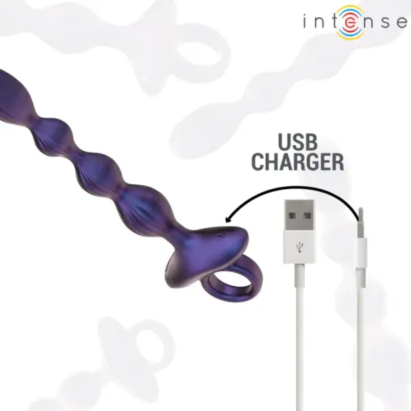 INTENSE - Plug Anal Vibrador Jackie con Control Remoto - Imagen 6