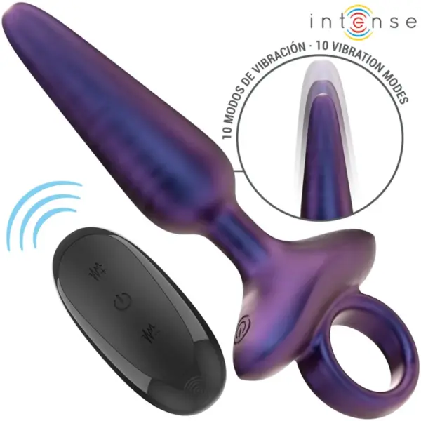 INTENSE - Marlon Plug Anal Vibrador Modelo 4 Control Remoto