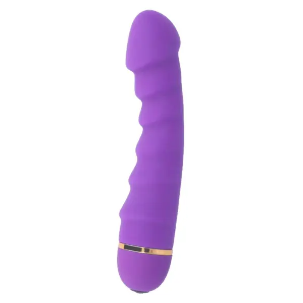 Intense - Vibrador de Silicona Lila con 20 Modos de Vibración