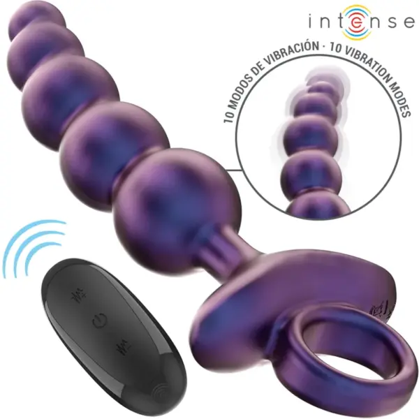 INTENSE - Plug Anal Vibrador TITO con Control Remoto