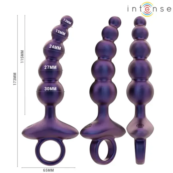 INTENSE - Plug Anal Vibrador TITO con Control Remoto - Imagen 2