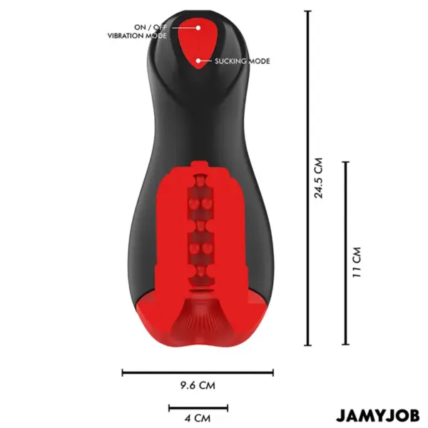 JAMYJOB - CORE-X Masturbador Automático con Succión y Vibración - Imagen 4