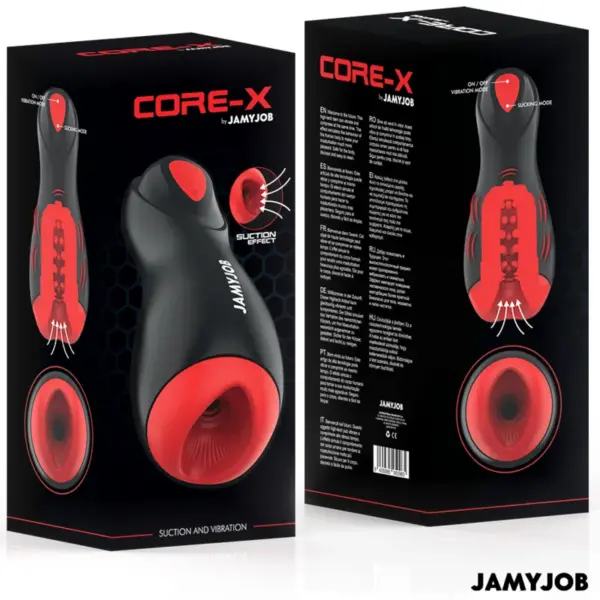 JAMYJOB - CORE-X Masturbador Automático con Succión y Vibración - Imagen 8