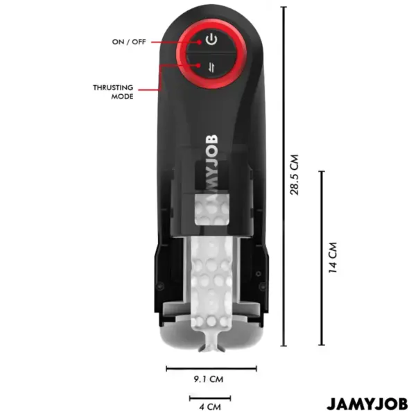 JAMYJOB - Gravity Masturbador Vagina Automático 5 Modos Succión - Imagen 4