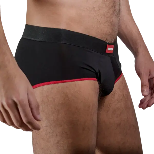 Macho - Calzón Brief Dark Rojo L para el Hombre Moderno - Imagen 2