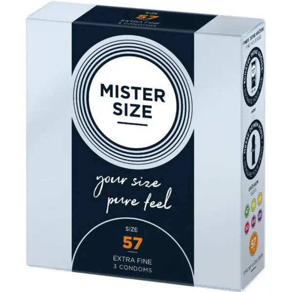 MISTER SIZE - Preservativos Talla L 57 mm para una Experiencia Única - Imagen 2