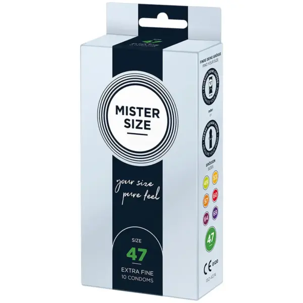 MISTER SIZE - Preservativos Talla XS 47 mm para una Experiencia Sensacional - Imagen 2