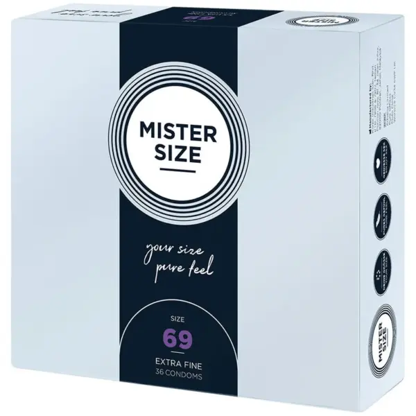 MISTER SIZE - PRESERVATIVOS TALLA XXXL 69 MM (36 UNIDADES) - Imagen 2