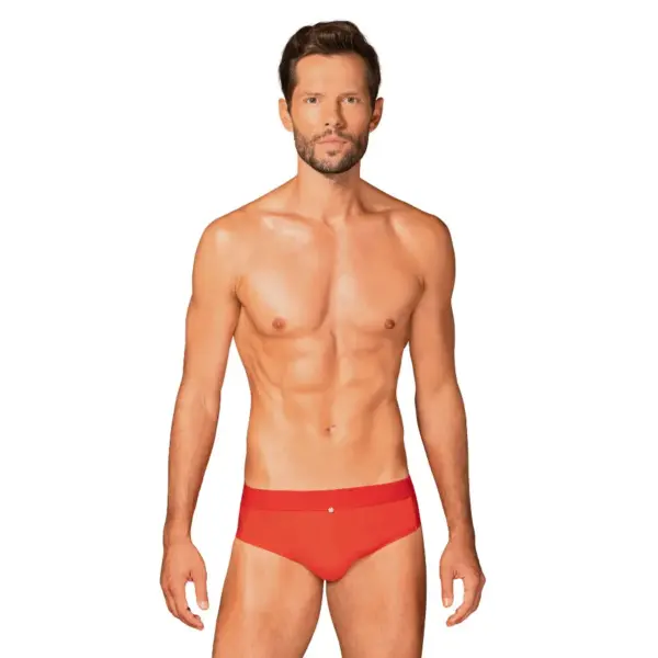 OBSESSIVE - BOLDER BRIEFS ROJO S/M - Sensualidad y Comodidad