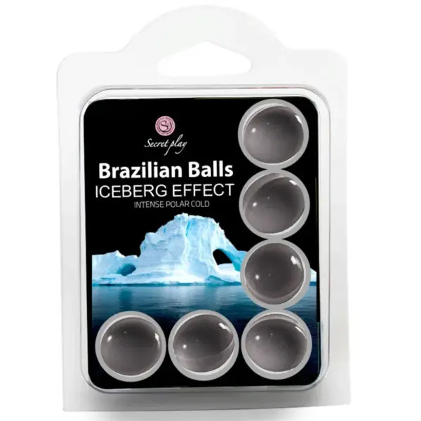 SECRET PLAY SET - 6 Brazilian Balls Efecto Iceberg para Placer Infinito