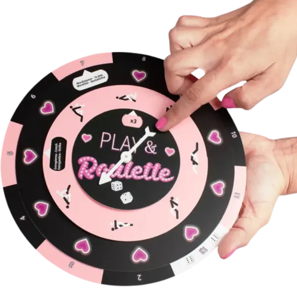 SECRETPLAY - Play & Roulette Juego de Dados y Ruleta para Parejas